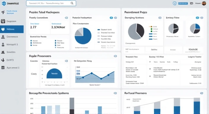 Screenshot of a sleek enterprise resource planning (ERP) system interface.